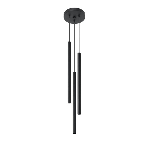 [SL.0471] PASTELO 3P pendant lamp black