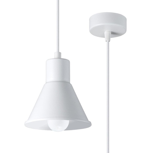 [SL.0983] TALEJA 1 pendant lamp white [E27].