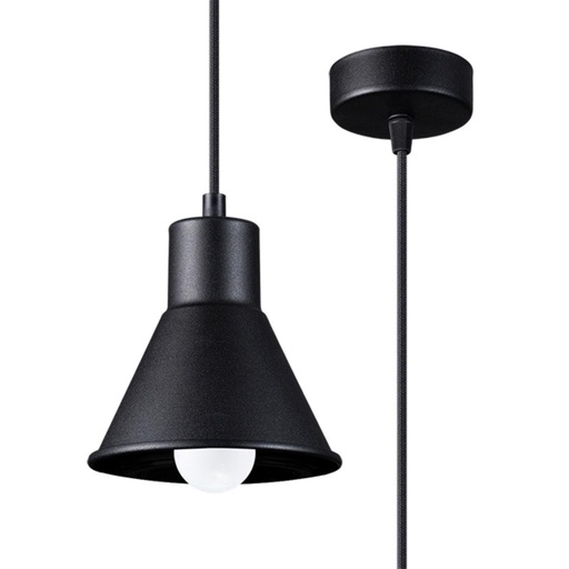 [SL.0985] TALEJA 1 pendant lamp black [E27].