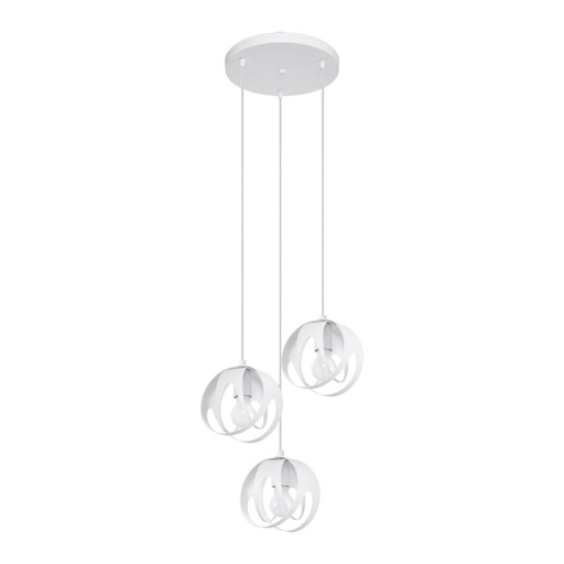 [SL.1084] TULOS 3P pendant lamp white