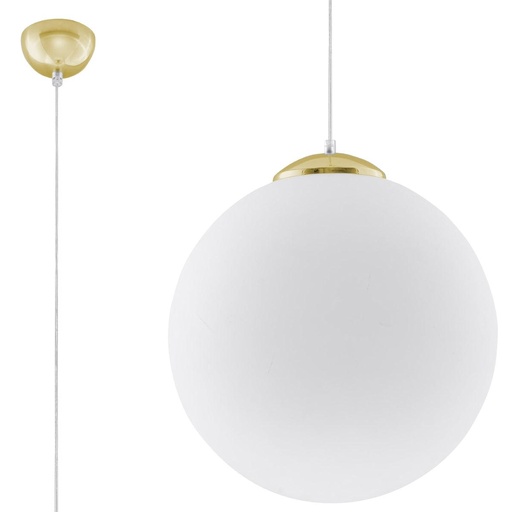 [SL.0717] UGO 40 pendant lamp gold