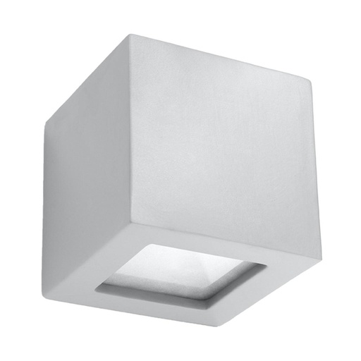 [SL.0871] LEO grey ceramic wall lamp