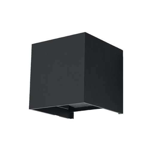 [SL.0545] LUCA black LED IP54 wall lamp