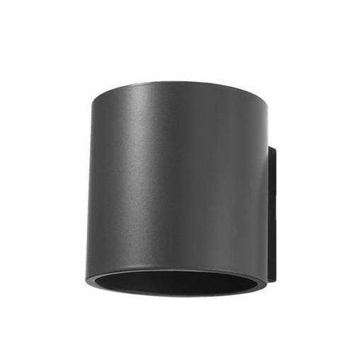 [SL.0566] ORBIS 1 anthracite wall lamp