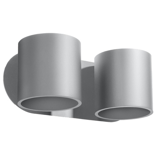 [SL.0661] ORBIS 2 wall lamp grey