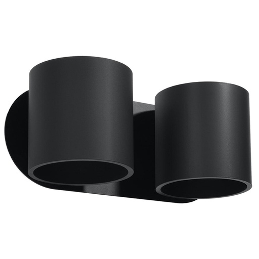 [SL.0660] ORBIS 2 wall lamp black