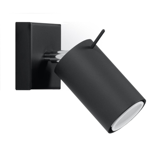 [SL.0091] RING wall lamp black
