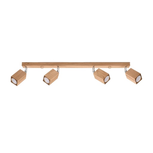 [SL.1038] KEKE 4 oak ceiling light