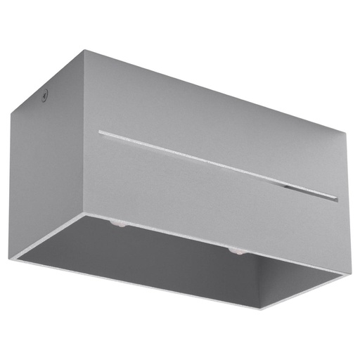[SL.0385] LOBO 2 ceiling light grey