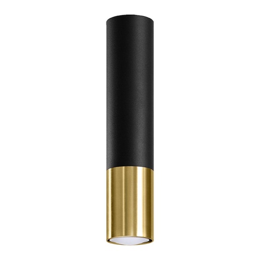 [SL.0951] LOOPEZ ceiling light black/gold