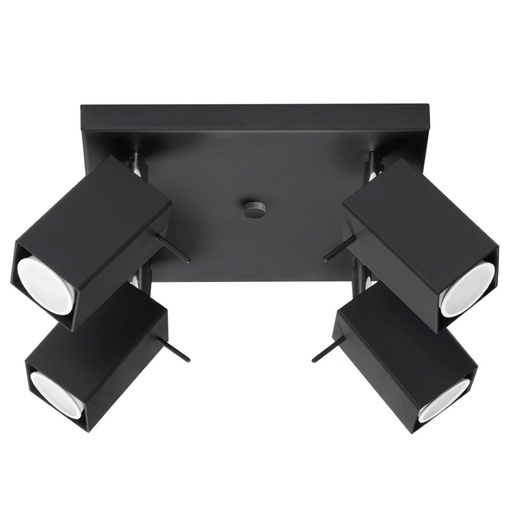 [SL.0102] MERIDA 4 ceiling light black