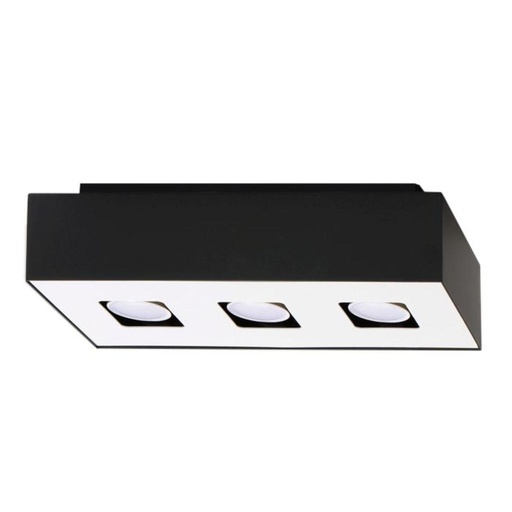 [SL.0072] MONO 3 ceiling light black