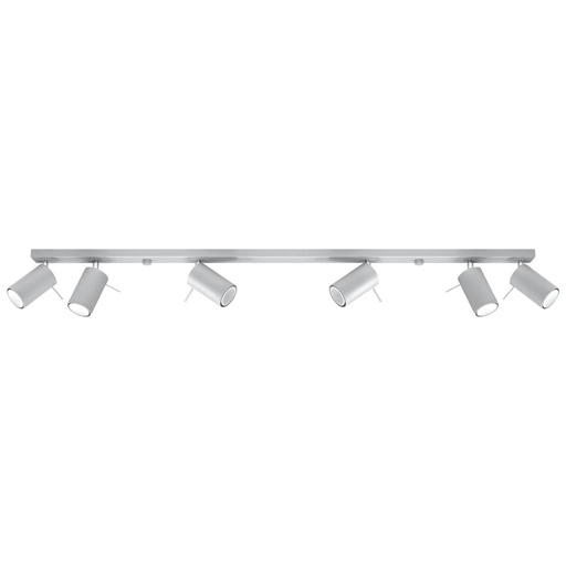 [SL.0454] RING 6L ceiling light grey