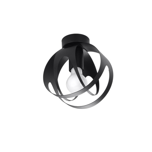[SL.1086] TULOS Black Ceiling Lamp