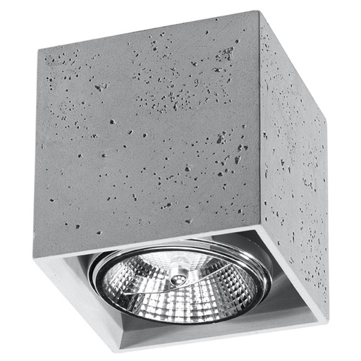 [SL.0646] VALDE ceiling light in concrete