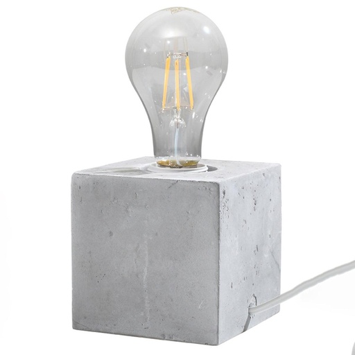 [SL.0683] ARIZ concrete table lamp