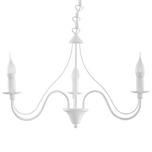 [SL.0213] MINERWA 3 White Chandelier