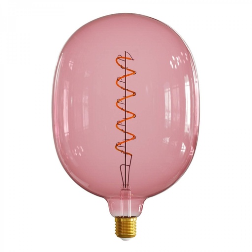 [8055681816305] LED bulb Berry Red XXL Egg line Pastel filament spiral 5W