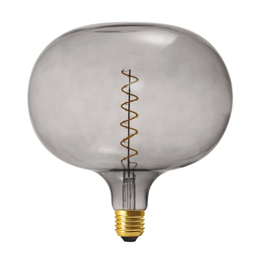 [8055681815087] Cobble Grey XXL LED bulb Pastel line filament spiral 5W
