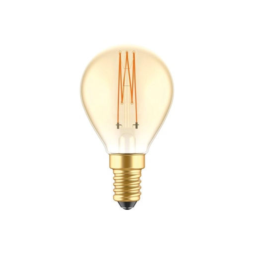 [8057971910175] LED Bulb Golden Carbon Line Vertical Filament Mini Globe G45