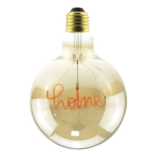 [8055681814202] LED Suspension Bulb Golden Globo G125 Single Filament