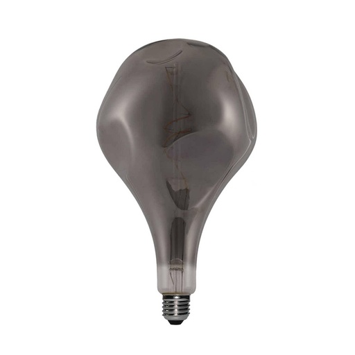 [8055681812512] LED bulb Smoky Bumped XXL Pear A165 curved spiral filament