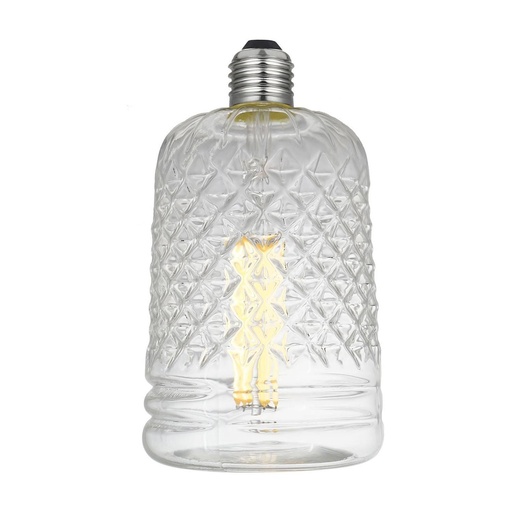 [8055681815483] Gea Linea Crystal 6W 600Lm E27 2700K Transparent LED Bulb
