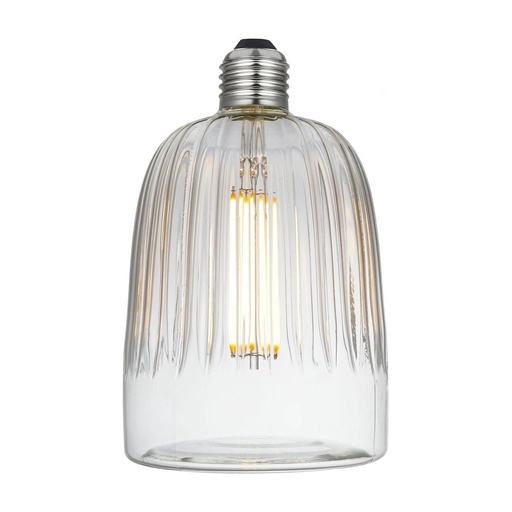[6805568181550] Tiche Linea Crystal 6W 600Lm E27 2700K Transparent LED Bulb