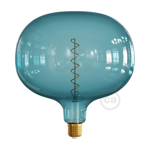 [8057730817172] LED bulb Ocean Blue XXL Cobble line Pastel filament a