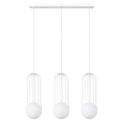 [SL.1333] Pendant lamp BRINA 3L white