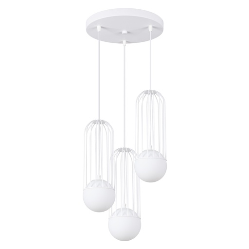 [SL.1335] Pendant lamp BRINA 3P white