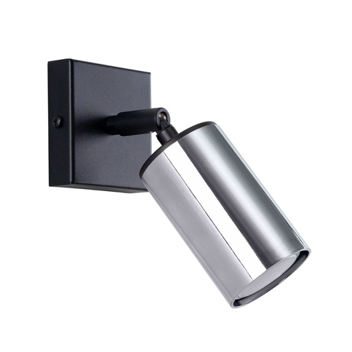 [SL.1366] Wall lamp WINX black/chrome