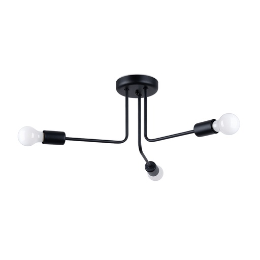 [SL.1450] Chandelier NORAH 3 black
