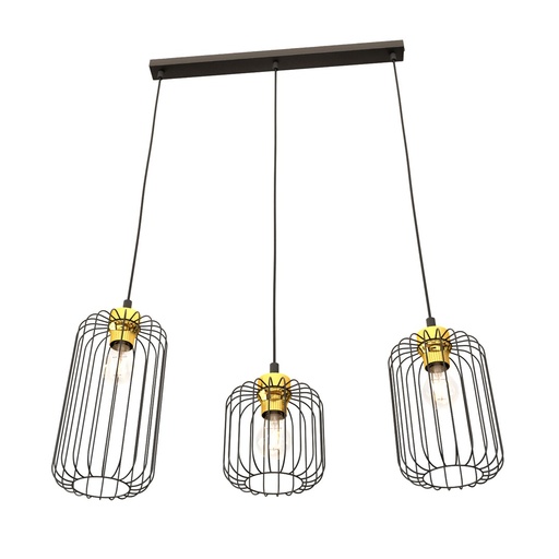 Vander 3 Bl Gold pendant lamp