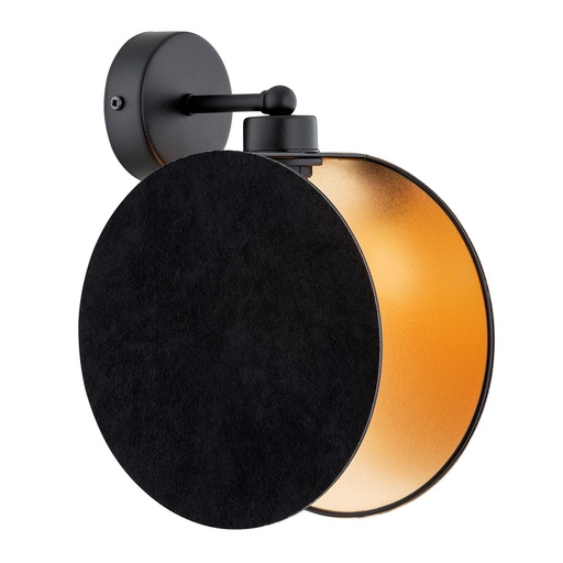 [1325/K1] Motif K1 Black/Gold pendant lamp