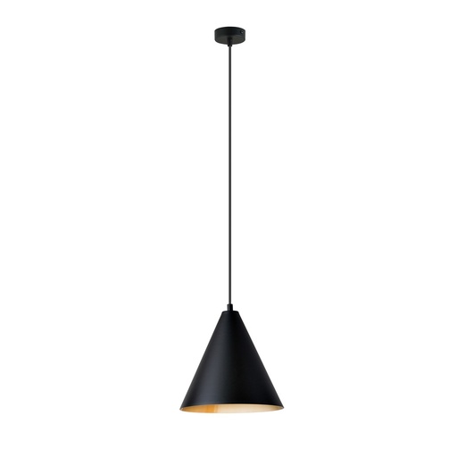 [1271/1] Rebel 1 Black/Gold pendant lamp