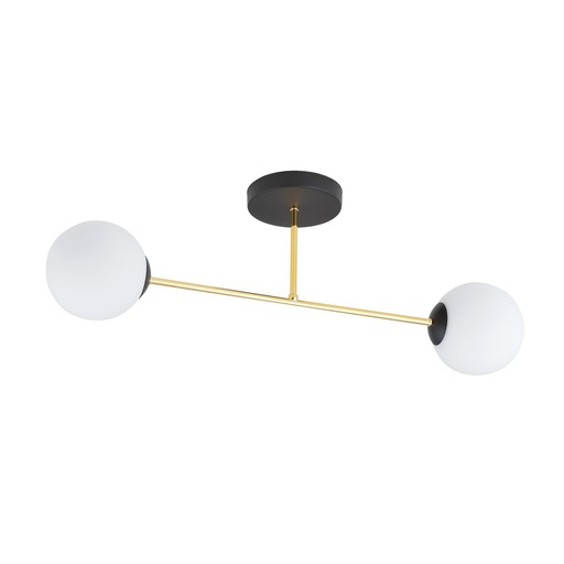 [1233/2] Magnum 2 Bl Opal ceiling lamp
