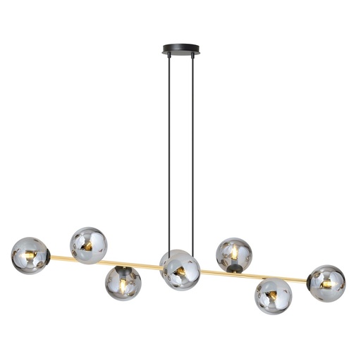[1237/8] Gravity 8 Bl Grafit pendant lamp