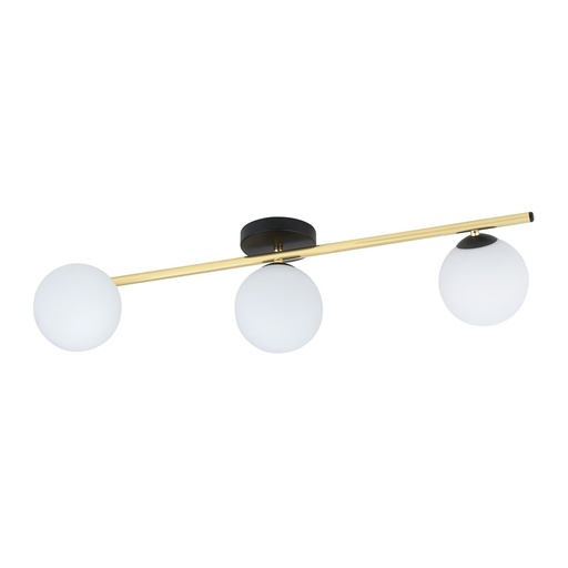 [1248/3] Splendi 3 Bl Opal ceiling lamp