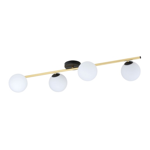 [1248/4] Splendi 4 Bl Opal ceiling lamp