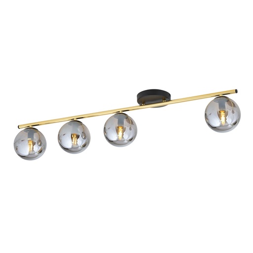 [1250/4] Monza 4 Bl Grafit ceiling lamp