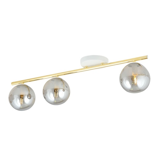 [1251/3] Monza 3 Wh Grafit ceiling lamp