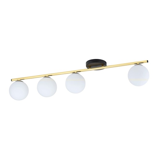 [1252/4] Monza 4 Bl Opal ceiling lamp