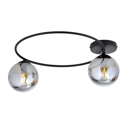 [1256/2] Ceiling lamp Sopra 2 Bl Grafit