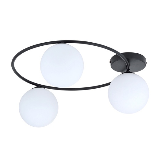 [1257/3] Ceiling lamp Sopra 3 Bl Opal
