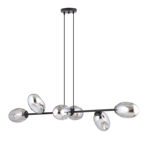 [1263/6] Pandora 6 Bl Grafit pendant lamp