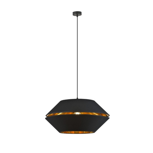[1183/1] Piano 1 Black/Gold pendant lamp