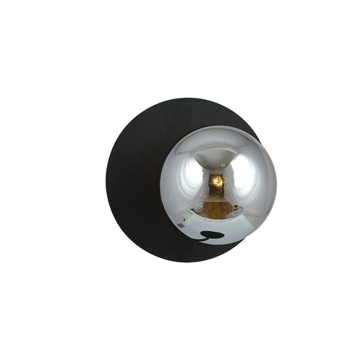 [1186/K1] Oslo K1 Black/Grafit wall lamp
