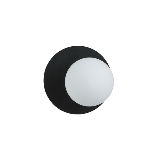 [1187/K1] Oslo K1 Black/Opal wall lamp