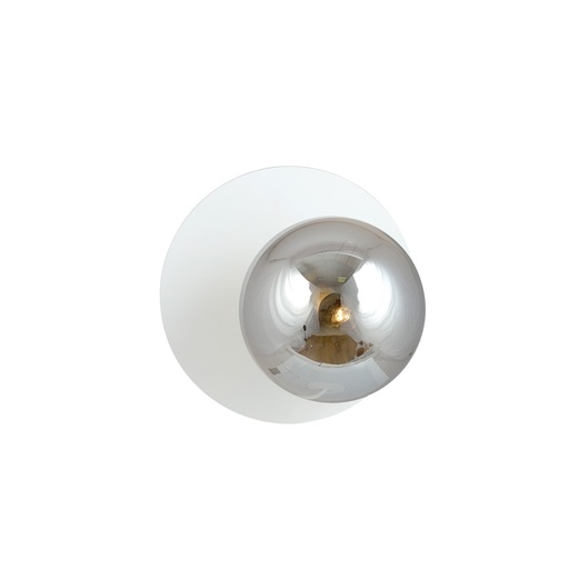[1188/K1] Oslo K1 White/Grafit wall lamp